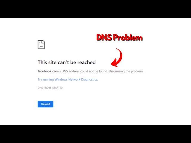 Cara mengatasi masalah internet DNS address could not be found windows 10