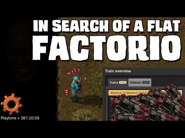 Can You Get to the END OF THE WORLD in Factorio?