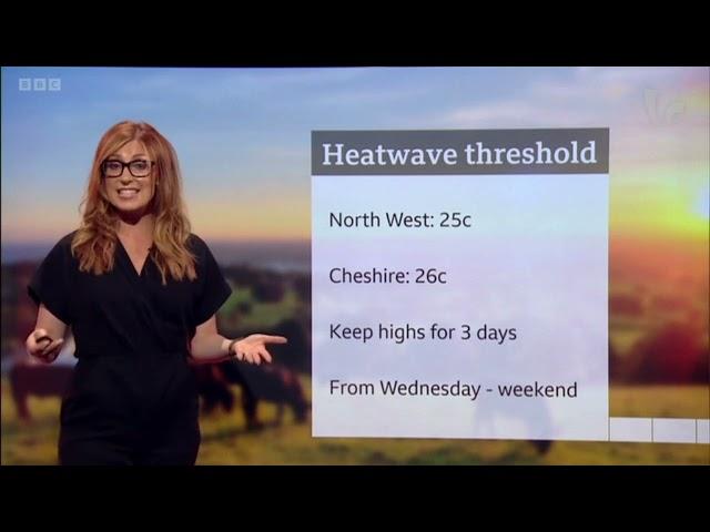 BBC North West Tonight switching issue (8th August 2022) (Steve Saul/Katie Walderman)