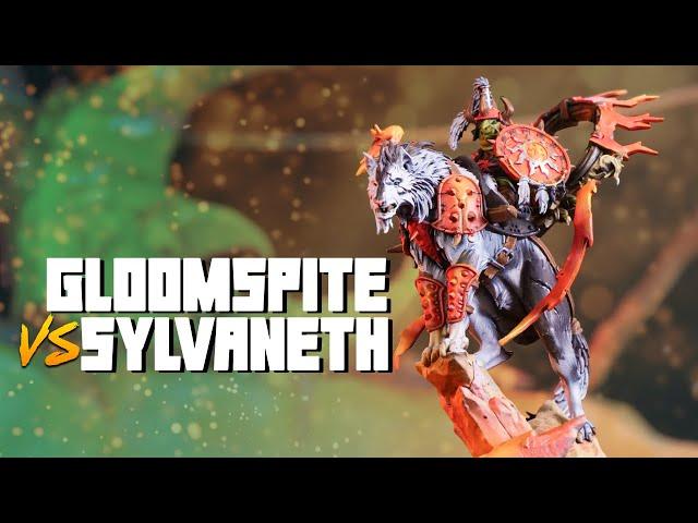 NEW Gloomspite Gitz vs Sylvaneth - Age of Sigmar Battle Report