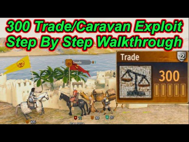 300 Trade Exploit - Tactic (Beginner's Guide) With Caravans "1.2.10 Verified"  Bannerlord Flesson19