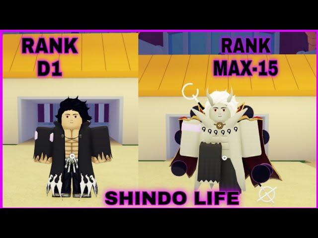 Noob To Pro | I Reached Rank D1 To MAX-15 And Unlock Shindai Mentor In Shindo Life - EP2