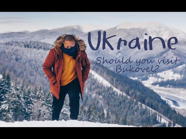 UKRAINE Travel Vlog  - Bukovel Skiing Resort