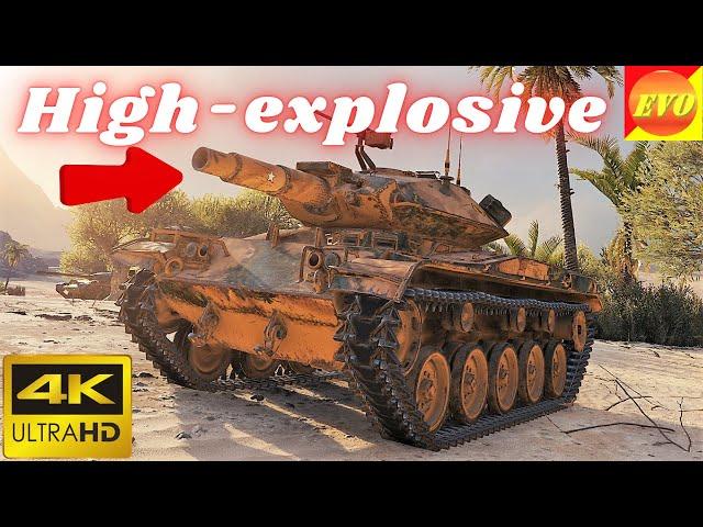 T49 High-explosive monster at work!  World of Tanks Replays