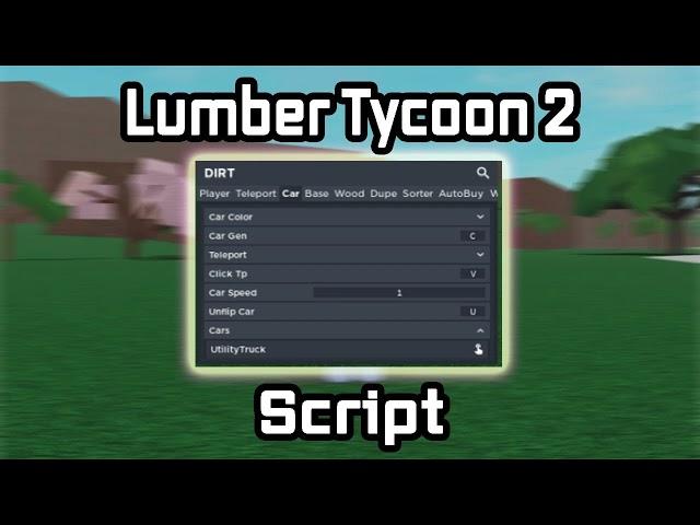 OP Lumber Tycoon 2 Script GUI Duplicate ANY Item | Wires, Wood, Gifts, Axes!