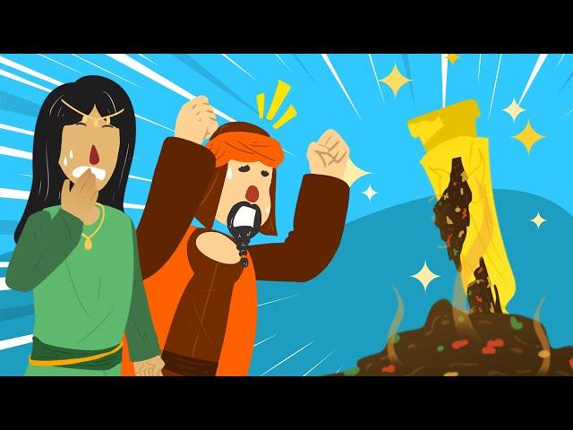 These people cannot believe what they found in the dump! | Islamic Stories for kids | Muslim cartoon