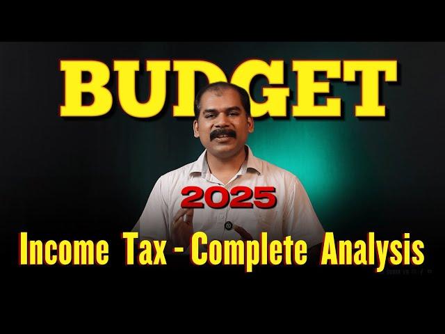 Budget 2025 | Income Tax Complete Analysis |CA Subin VR