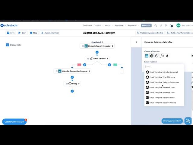 Linkedin Automation with Salestools