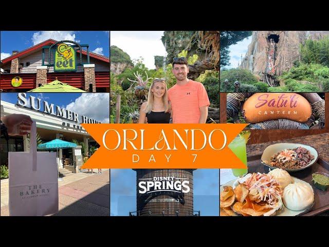 Disney Springs | Eet Indian, Animal kingdom & Satu’li Canteen | Orlando Day 7