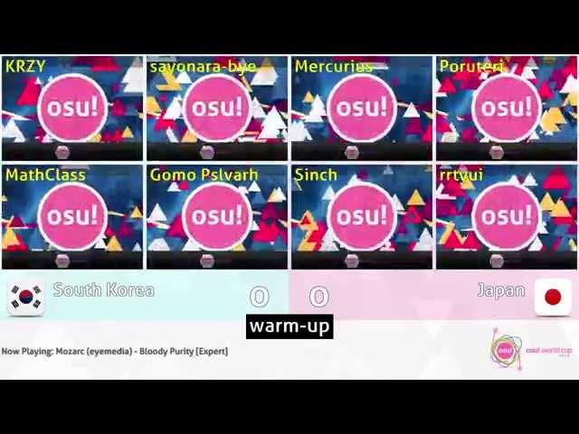 osu! World Cup #5 : Korea vs Japan (2014)