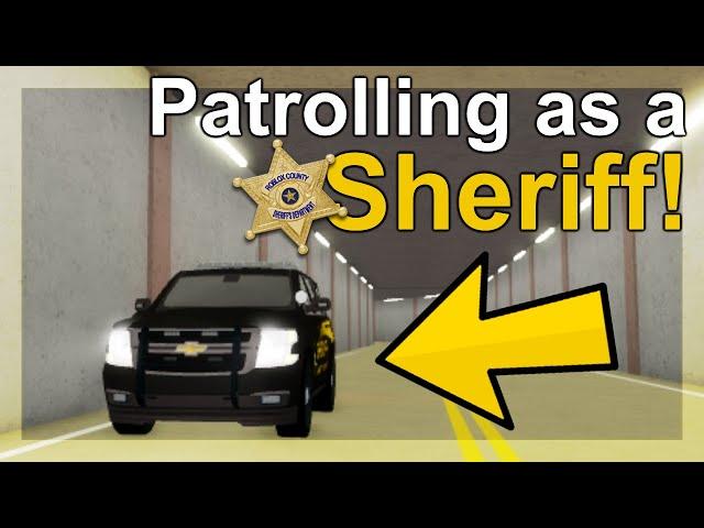 Patrolling as a Sheriff! - Emergency Response Liberty County Roleplay #1