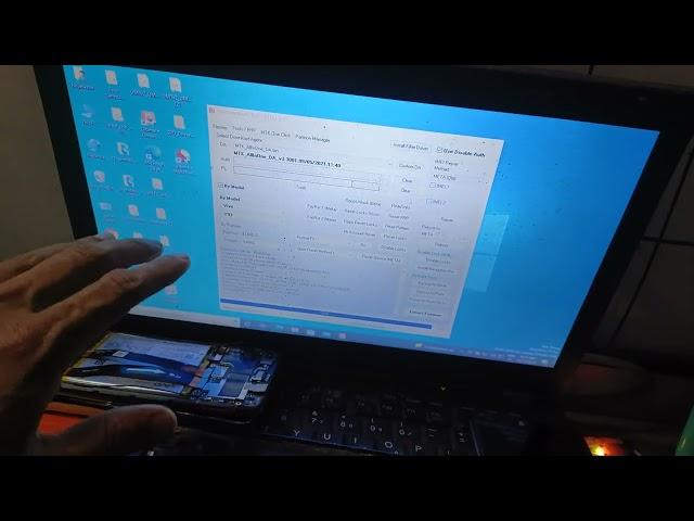 how to fix error ultimate multi tool MTK version 5.1 da end stage 2 enable dram in 1 da fail it