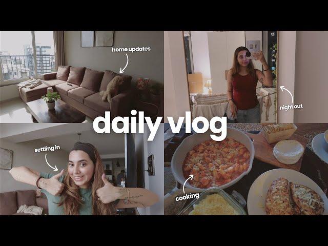 home updates, cooking, settling in & more! | vlog