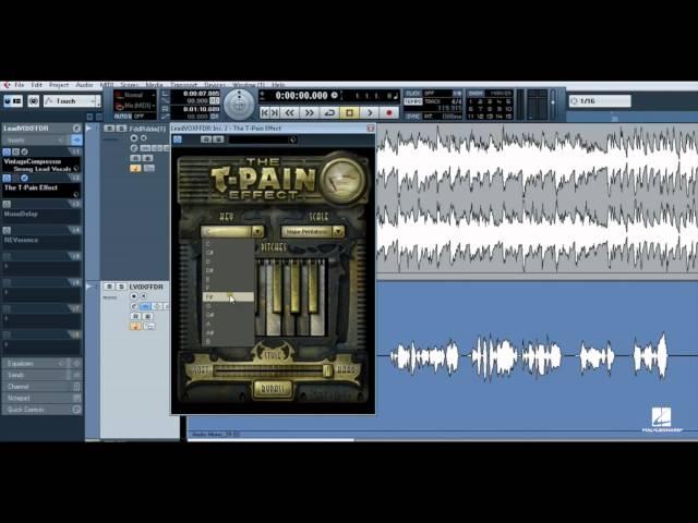 Pitch Correction Software: Using the T-Pain Effect