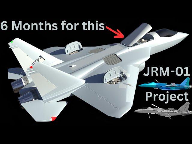 Full Story of Building the JRM-01 VTOL-Jet | 3D-Print RC Project