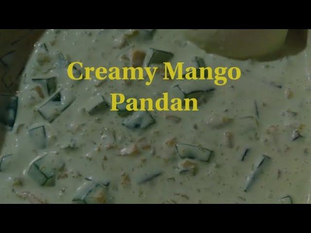 How to make Creamy Mango Pandan (easy way)