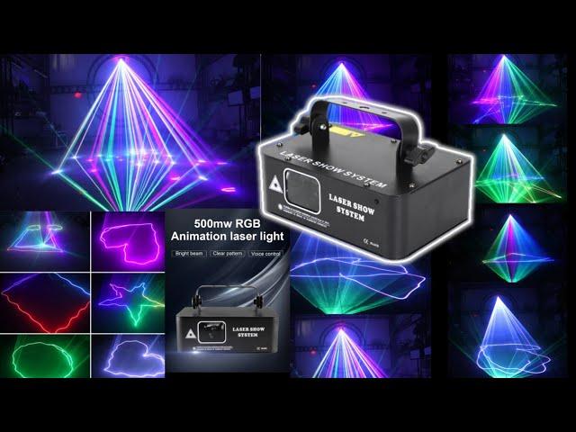 Alien Laser Show System SLP-RGB 500mw AliExpress Laser Light Animation