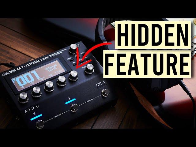 One HIDDEN trick to UNLOCK the potential of the Boss GT-1000 Core