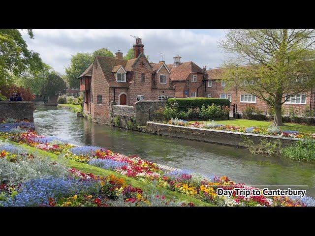 Day Trip to CANTERBURY [4K]