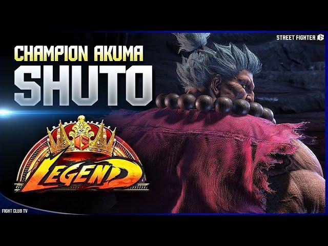 SHUTO • Beastly AKUMA  Street Fighter 6