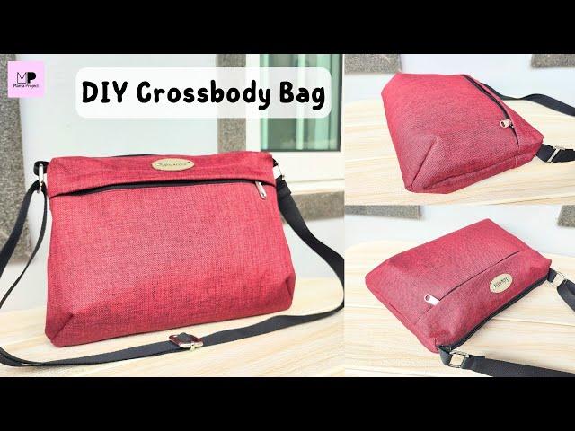 DIY Crossbody Bag Tutorial | Easy Crossbody Bag Sewing Tutorial