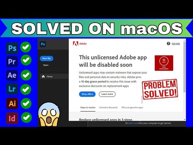 Fix Expired and Unlicensed Adobe App Errors on MacOS: 7 Proven Solutions