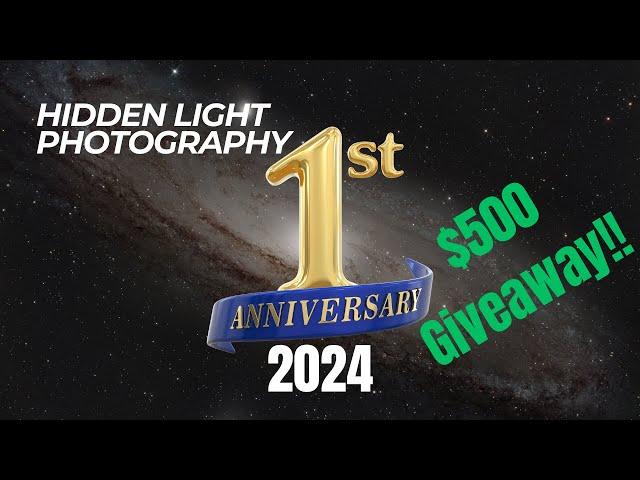 Celebrate Hidden Light Photography's 1-Year Anniversary with a $500 Starizona Giveaway! 