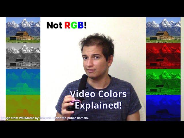 Videos are NOT stored in RGB - YUV vs RGB and Digital Color Explained