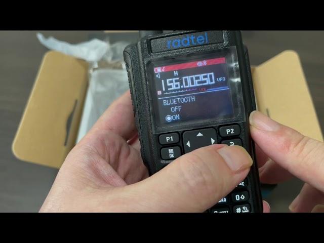 Radtel RT-490 GPS and Bluetooth function