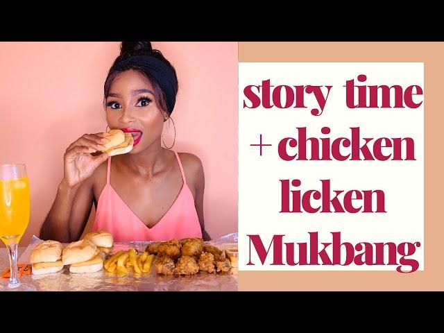 Chicken licken Mukbang + Story Time | Londy Dlomo