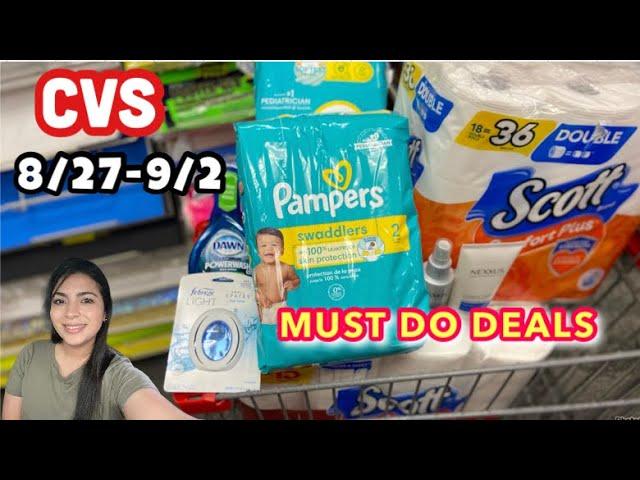 CHEAP PAMPERS, SCOTT, DAWN & MORE USING ONLY DIGITALS AT CVS 8/27-9/2