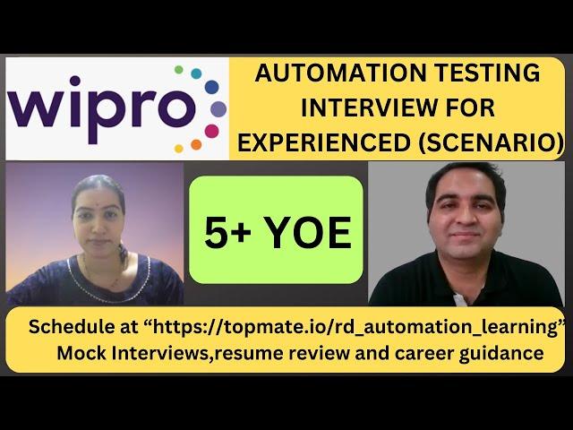 Automation Testing Interview Questions and Answers| Testing Questions | RD Automation Learning