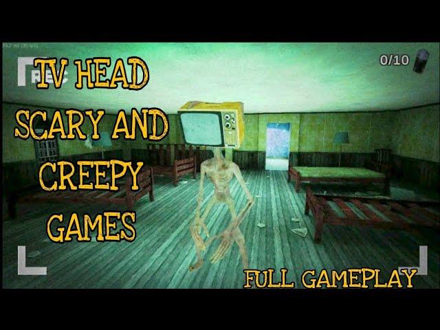 TV Head Scary Creepy Games Full Gameplay