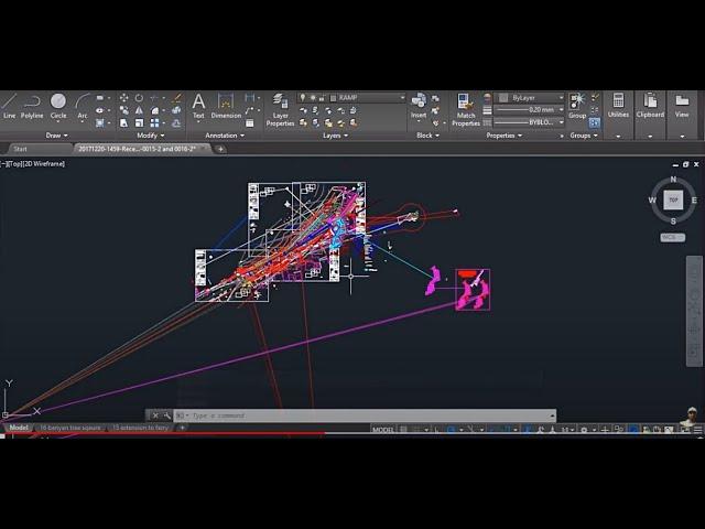 Solve the problem of virtual lines that appears & disappears during zoom in and out in AutoCAD