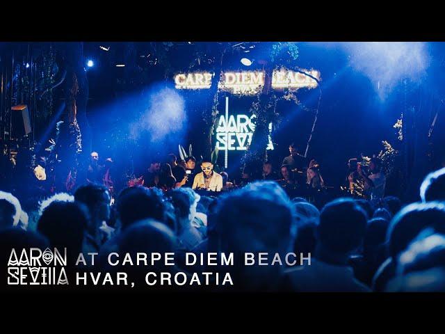 Afro House Dj Set / Aaron Sevilla at Carpe Diem Beach