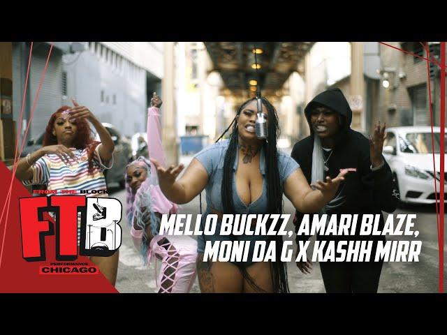 Kashh Mir - $4800 ft Mello Buckzz, Moni Da G , Amari Blaze | From The Block Performance  (Chicago)