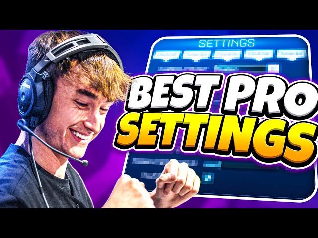 THE BEST ROCKET LEAGUE PRO SETTINGS (2025)