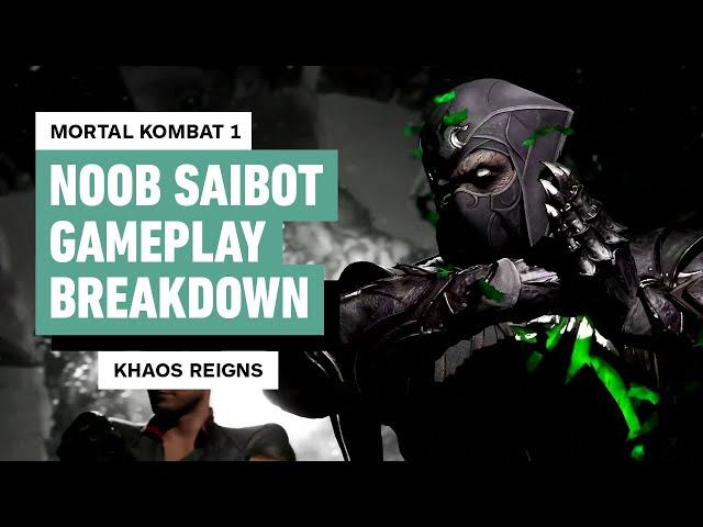 Mortal Kombat 1: Khaos Reigns - Noob Saibot Gameplay Breakdown | Kombat Kast