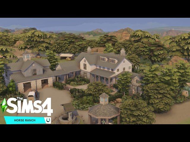 Generations Ranch  | The Sims 4: Speed Build with Ambient Sounds 