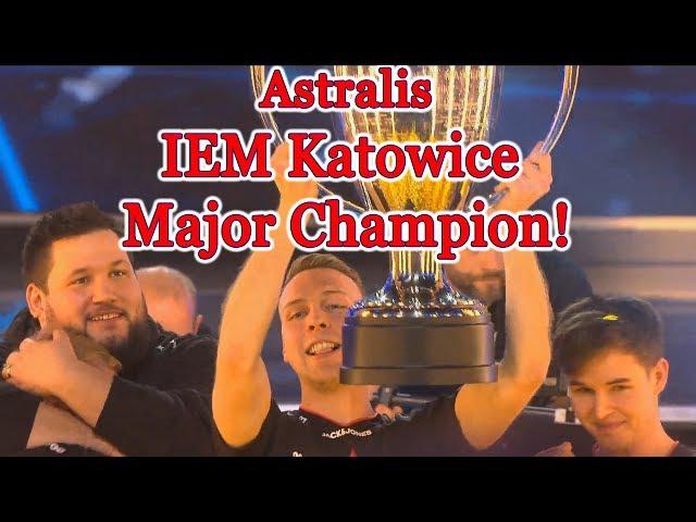 Astralis MAJOR champions  IEM XIII Katowice champion! Grand Final vs Ence Winning moment CS:GO