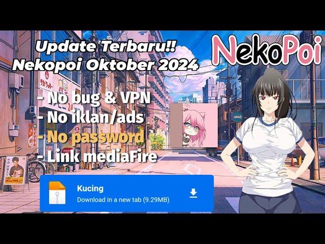 Update Terbaru‼️ Nekopoi Terbaru Bulan Oktober 2024 Link MediaFire No Password -  Apk Neko