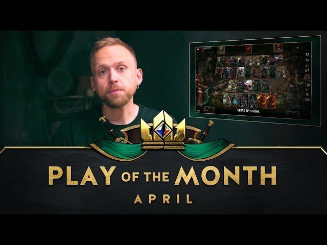 GWENT: THE WITCHER CARD GAME | Play of the Month (April 2019)