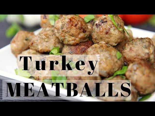 Easy Baked Turkey Meatballs Recipe (Go with ANYTHING meatballs)