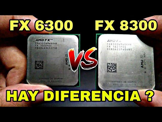 AMD  FX 6300 vs FX 8300 Hay mucha DIFERENCIA ? Pruebas de RENDIMIENTO y RESEÑA . AMD Low Cost