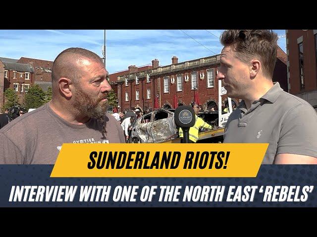 Exclusive Interview with a 'North East Rebel'  Sunderland Riots - #sunderland