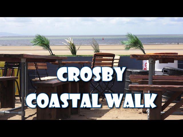 Crosby Coastal Path Walk Liverpool Start of Sefton Coastal Path 22 Miles