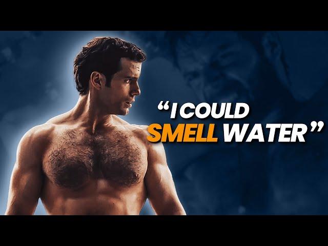 Henry Cavill dehydrates for shirtless scenes