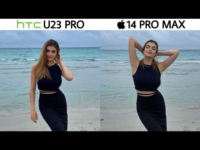 HTC U23 Pro vs iPhone 14 Pro Max Camera Test