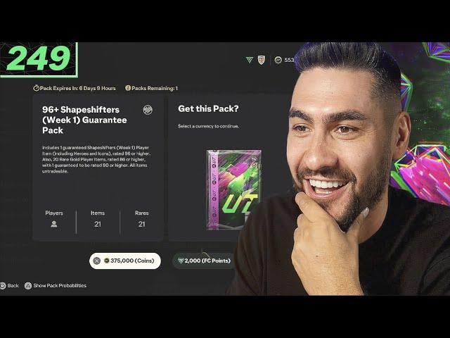 I Opened My 2x 96+ Shapeshifters Guarantee Packs In FC 25 & This Is What I Got!