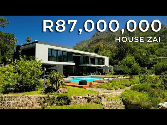 Inside the R87,000,000 Ultra-Modern Estate with Sustainable Engineering & Private Tennis Court!